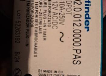 Przekażnik czasowy Finder