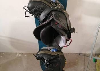 Zestaw snowboardowy 140cm.