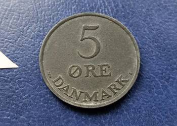 Stare monety 5 ore 1951 Dania