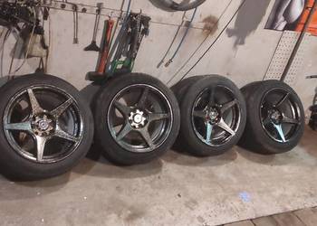 Koła aluminiowe 15" dwa rozstawy śrub 4x100 i 4x108
