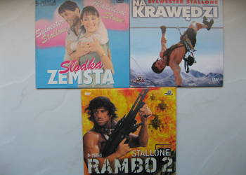 DVD: Słodka zemsta, Na krawędzi, Rambo 2 - Sylvester Stallone