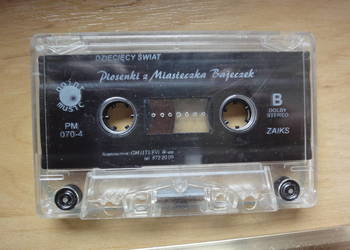 piosenki z miasteczka bajeczek -kaseta audio