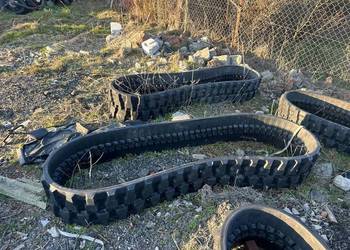 Gąsienice Do Minikoparki 300x86x52.5 Nowe Komplet