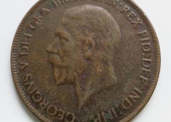 WIELKA BRYTANIA-ONE PENNY-1928 r