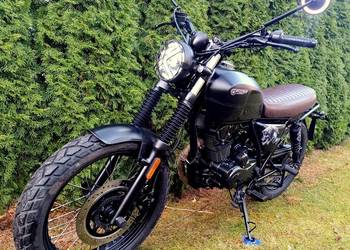 brixton bx 125 ABS Cafe Racer Cromwell kat B 8300 km swm mash