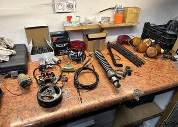 Części do Simson S51 – oryginalne DDR, komplet zapłonu + dodatki