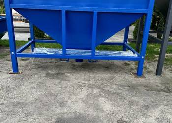 Kosz zasypowy, bufor, workownica do big bag 4,5 m3