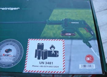 Myjka ciśnieniowa z akumulatorem i ładowarką 20V Nowa