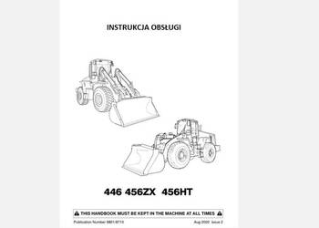 JCB 446, 456ZX, 456HT instrukcja obługi DTR j.polski