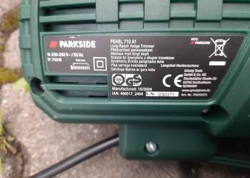 Nożyce elektryczne parkside na gwarancji producenta