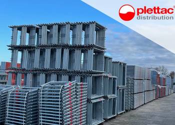 Rusztowania elewacyjne PD70 producenta – pow.rob.336m2, wys.rob. 8m, dł.42m