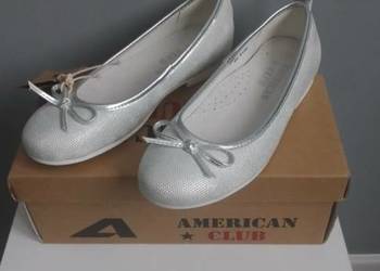 Baleriny srebrne rozmiar 32 (nr114)