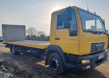 Man LE 12-180 Laweta, Najazd,  Pomoc Drogowa, Platforma