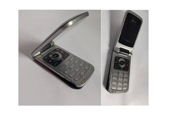 stary sprawny telefon komórkowy LG z klapką GB220  kolekcjonerski