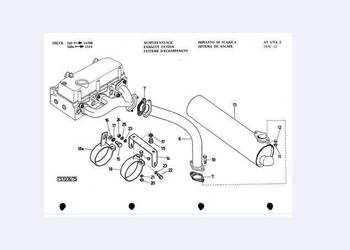 Steyr 430 540 545 ciągnik katalog częsci zamiennych