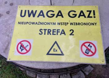 Tablica ostrzegawcza loftt dla zbieracza