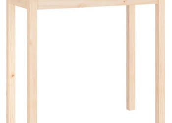 Stolik konsolowy 80x40x75 cm lite drewno sosnowe WM-814244
