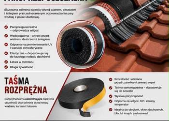 Taśma kalenicowa paroprzepuszczalna | Rozprężna Sprzedaż