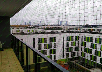 Zabezpieczenie kota przed wypadnięciem z balkonu BEZ WIERCENIA Warszawa