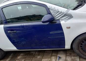 Drzwi prawe Opel Corsa D 3D Z20Z