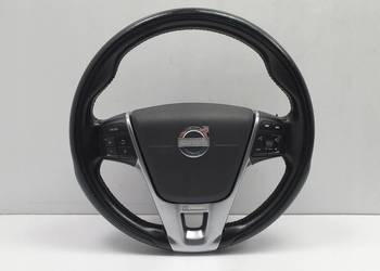 Volvo XC60 S60 II V60 R DESIGN R-Desing KIEROWNICA SKÓRZANA skóra PODUSZKA