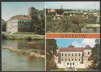UNIEJÓW - ZAMEK - PANORAMA MIASTA - 1979 - B/O UNIEJÓW - ZAMEK - PANORAMA MIASTA - 1979 - B/O