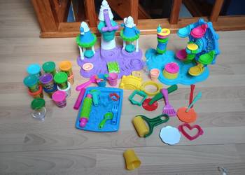 Zestaw Play-doh lodowy zamek, babeczkowy festiwal i inne