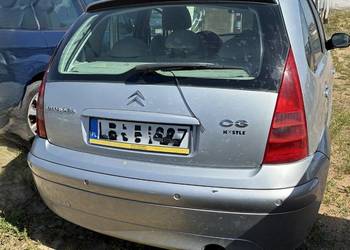 Klapa Tył Bagażnika Citroen C3