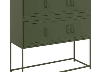 Szafka oliwkowa 1005x39x107 cm stal WM-846600