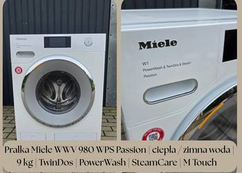 Pralka Miele WWV 980 WPS Passion | ciepła / zimna woda | 9 kg | TwinDos