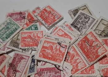 znaczki Historyczne miasta polskie 1960r. 200szt. (z7)