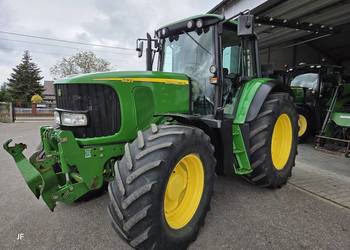 John Deere 6820 140 KM, biegi Pełzające ,TUZ, TLS + amort. kabina , klima