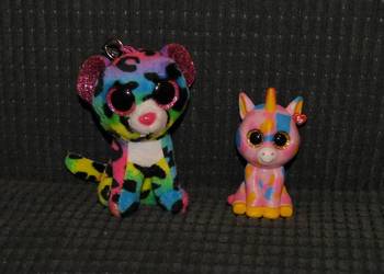 Brelok + figurka mieniące oczka