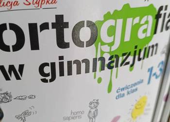 Ortografia w gimnazjum stypka książki Trójmiasto szkolne Gdańsk podręczniki