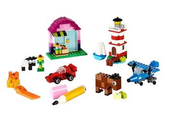 LEGO 10692 Classic - Kreatywne klocki LEGO dużo kolorowych klocków