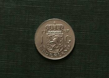 HOLANDIA - 1 gulden (1967r.)