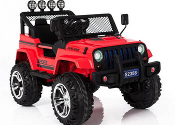 BAWIBUS.PL Auto samochód na akumulator JEEP WRANGLER 4x45W dżip autko