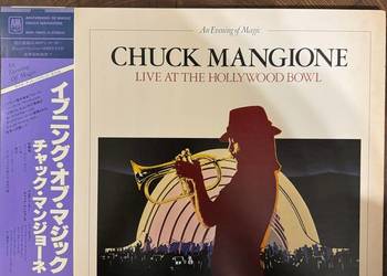 Chuck Mangione Live At Hollywood Bowl NM/NM Japan Obi 2 LP 1979 A&M Records