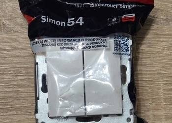 Kontakt Simon 54 Łącznik świecznikowy, biały DW5.01/11