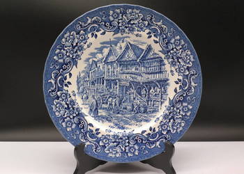 Angielski Talerz Kolekcjonerski Royal Tudor Ware – 17th Century England