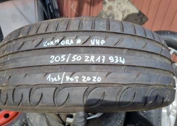 1 Opona Letnia Kormoran UHP 205 50 R17 ZR17 93W 7mm 2022r Ładna Pojedyńcza