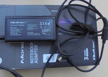 QOLTEC ZASILACZ SIECIOWY DO MONITORA LG/SAMSUNG I LAPTOPA