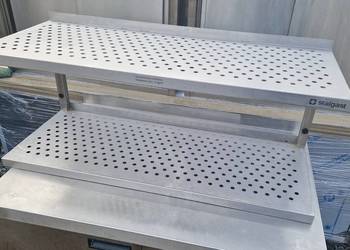 Podwójna Półka Gastronomiczna Ociekowa Wisząca 100/40