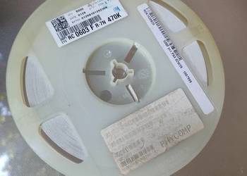 Rezystor SMD 0603 470k 5% 5000 szt.cała szpula