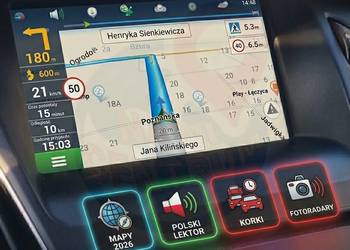 Ford Sync 2 Mapa Europa 2026 Korki PL Lektor Aktywacja nawigacji Navitel