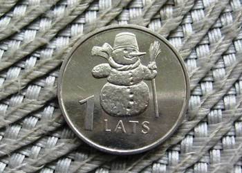 Łotwa 1 Lats 2007r - Bałwan