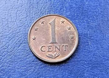 Stare monety 1 cent 1977 Antyle Holenderskie