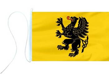 FLAGA - POMORSKIE - 30x75 - BANDERA JACHTOWA ŻEGLARSKA