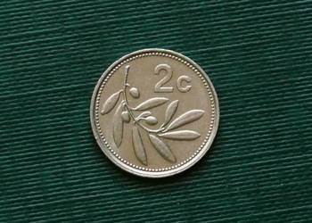 Malta 2 centy, 1991r
