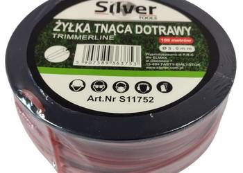 Żyłka do kosy 3,0mm 100m KWADRAT DUO-LINE wzmocniona